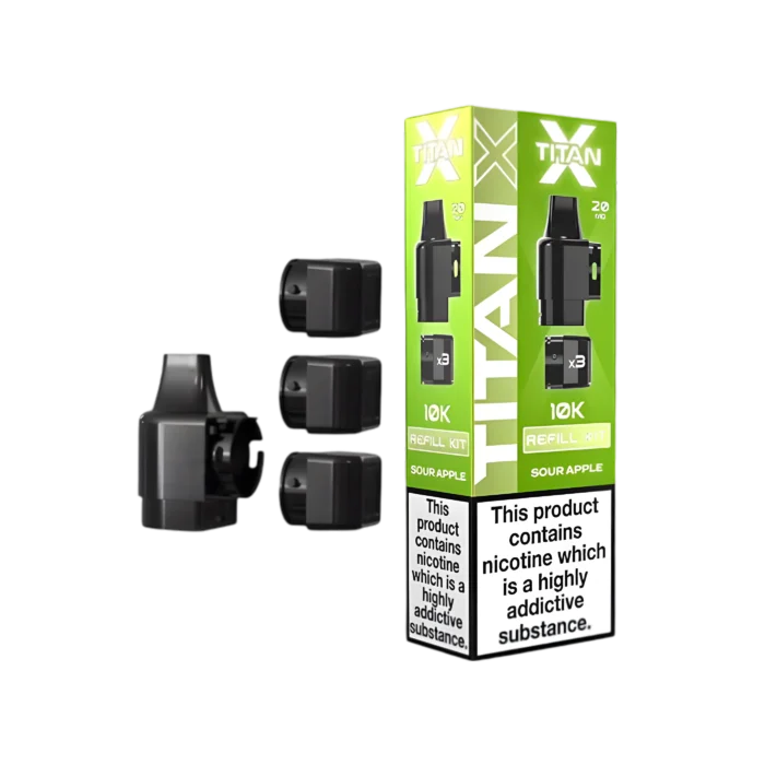 Titan X 10K Prefilled Pods - Sour Apple