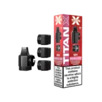 Titan X 10K Prefilled Pods - Strawberry Raspberry Cherry