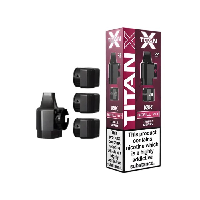 Titan X 10K Prefilled Pods - Triple Berry