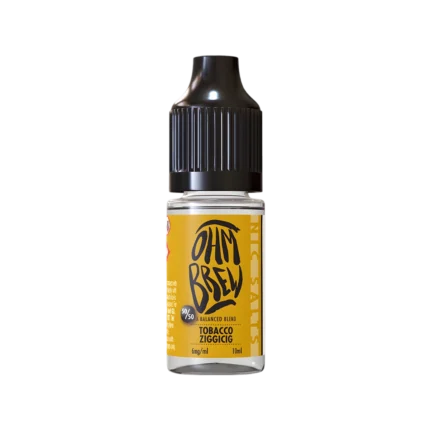 Tobacco Ziggicig E-Liquid by Ohm Brew 50/50 Nic Salts