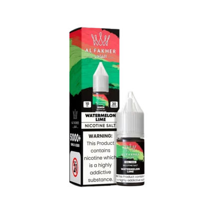 Watermelon Lime Nic Salt E-Liquid by Al Fakher 10ml
