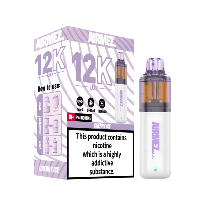 Airmez 12k Prefilled Vape Kit - Cherry Ice