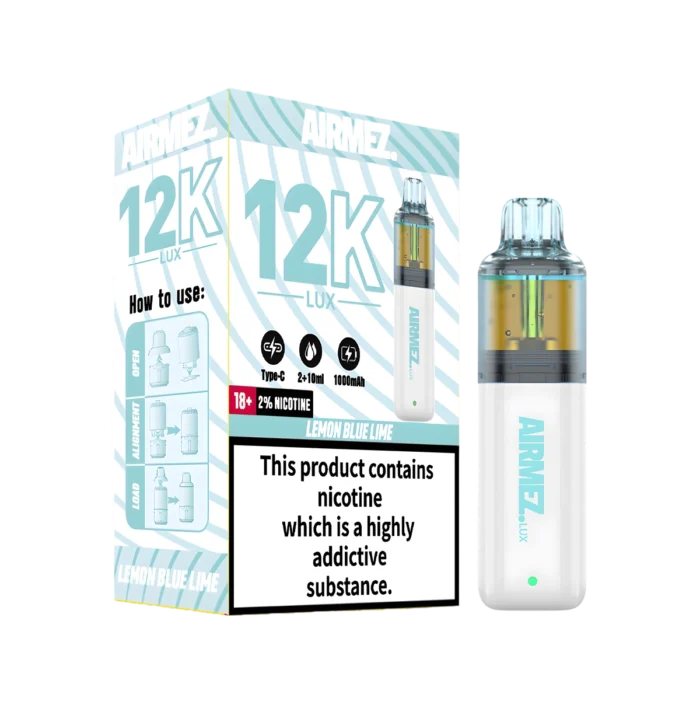 Airmez 12k Prefilled Vape Kit - Lemon Blue Lime