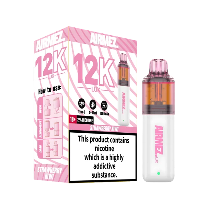 Airmez 12k Prefilled Vape Kit - Strawberry Kiwi