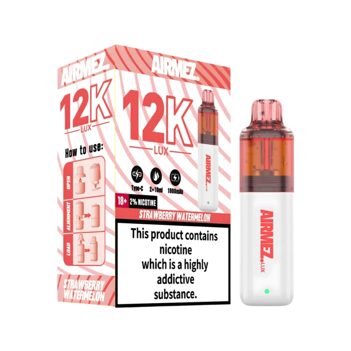 Airmez 12k Prefilled Vape Kit - Strawberry Watermelon