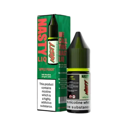 Apple Peach Nic Salt E-Liquid by Nasty Liq