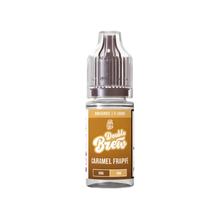 Caramel Frappe Nic Salt E-Liquid by Double Brew 10ml