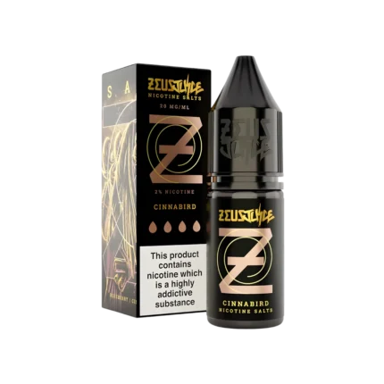 Cinnabird Nic Salt E-Liquid by Zeus Juice