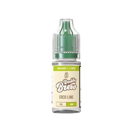 Coco Lime Nic Salt E-Liquid by Double Brew 10ml