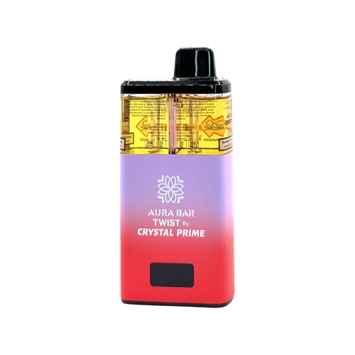 Crystal Prime Aura Bar Twist 40K Puffs Prefilled Vape Kit - 360 view 2