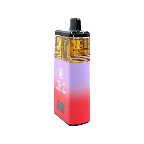 Crystal Prime Aura Bar Twist 40K Puffs Prefilled Vape Kit - 360 view 5