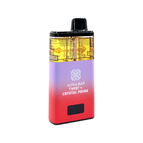 Crystal Prime Aura Bar Twist 40K Puffs Prefilled Vape Kit - 360 view 21