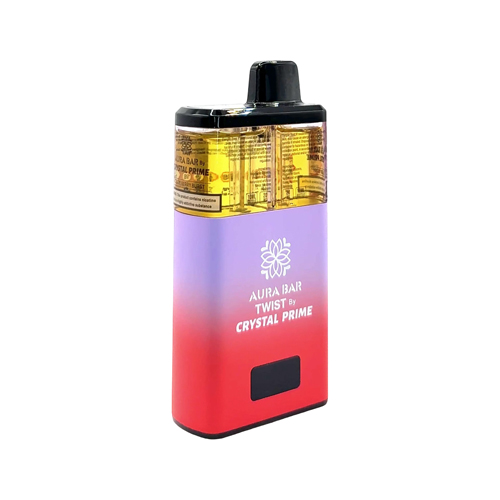 Crystal Prime Aura Bar Twist 40K Puffs Prefilled Vape Kit - 360 view 41