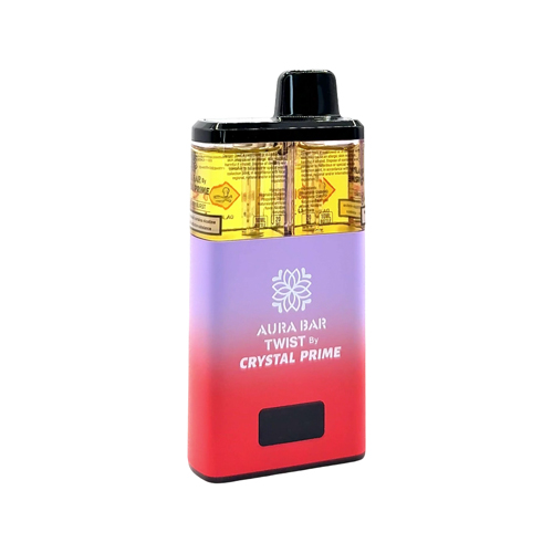 Crystal Prime Aura Bar Twist 40K Puffs Prefilled Vape Kit - 360 view 42