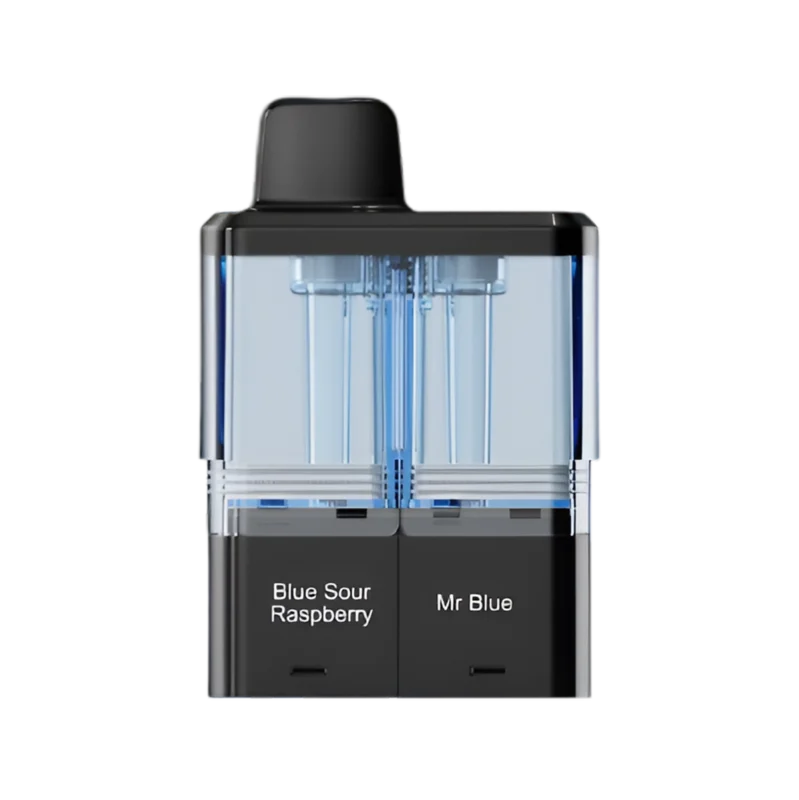 Crystal Prime Aura Bar Twist 40K Prefilled Pods - Blue Sour Raspberry - Mr Blue