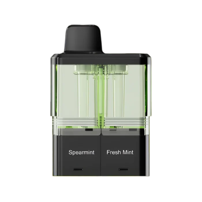 Crystal Prime Aura Bar Twist 40K Prefilled Pods - Spearmint-Fresh Mint