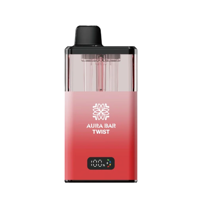 Crystal Prime Aura Bar Twist 40K-StrawberryRaspberryIceStrawberryGummyBear