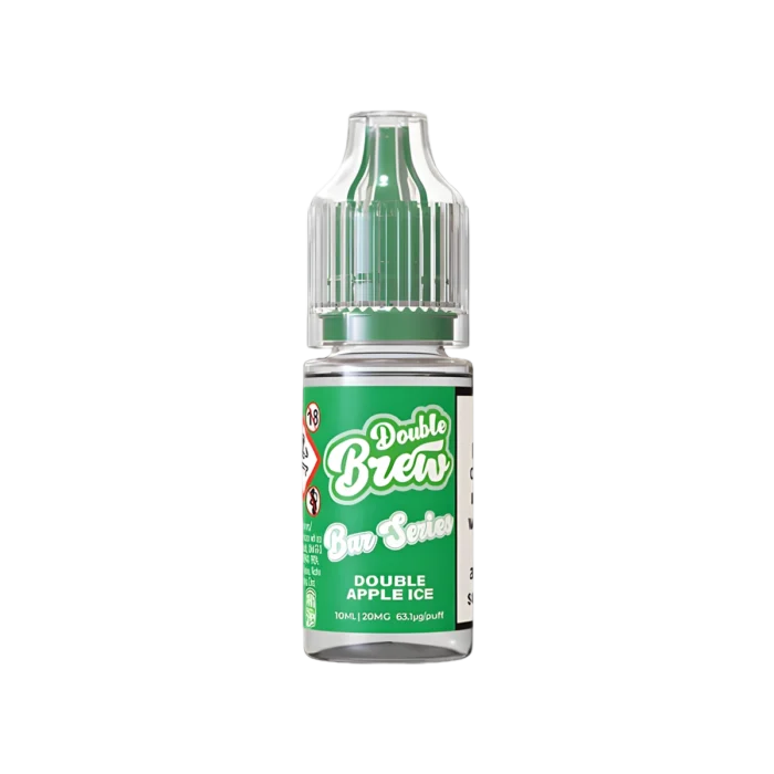 Double Apple-Ice-Double-Brew-Nic-Salt-E-Liquid-20mg