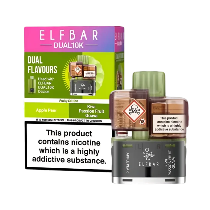 Elf Bar Dual 10K Prefilled Pods-Fruity Edition