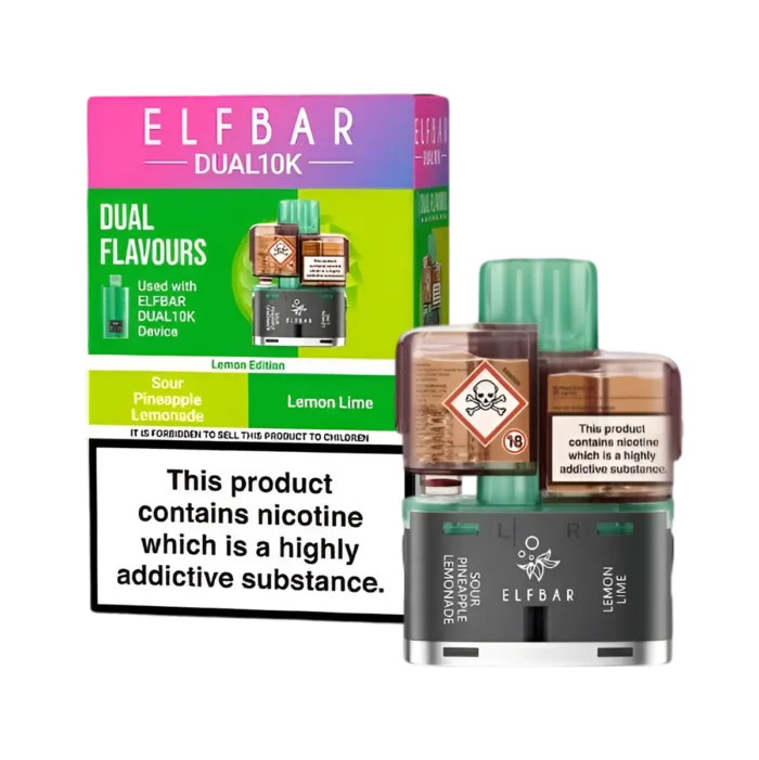 Elf Bar Dual 10K Prefilled Pods-Lemon Edition