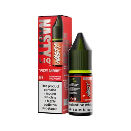 Fizzy Cherry Nic Salt E-Liquid by Nasty Liq