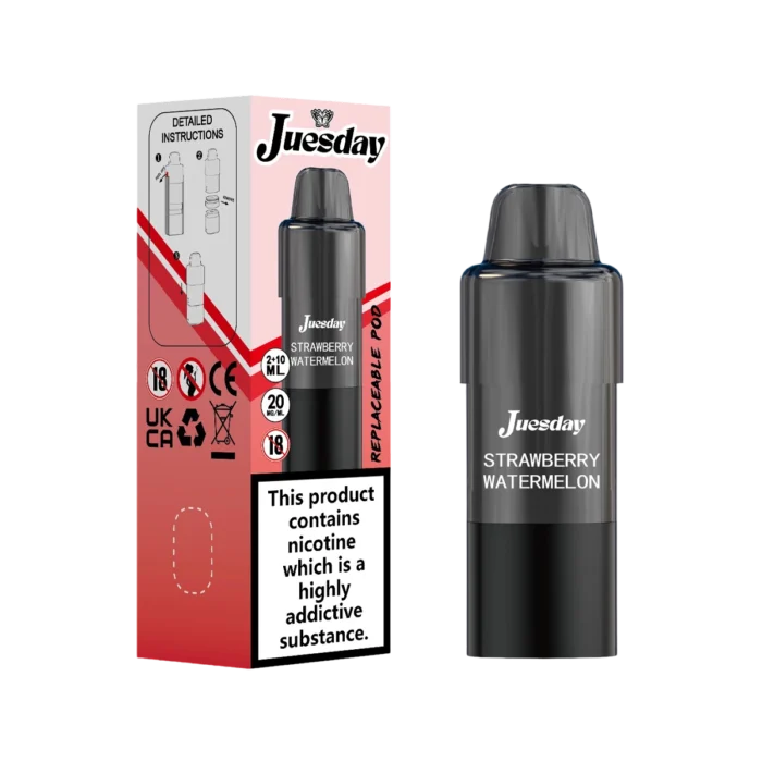 Juesday 15000 Prefilled Pods-Strawberry Watermelon