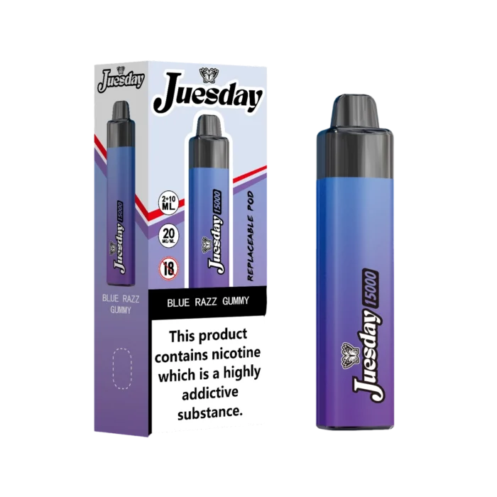 Juesday 15000 Puffs Prefilled Vape Kit- Blue Razz Gummy