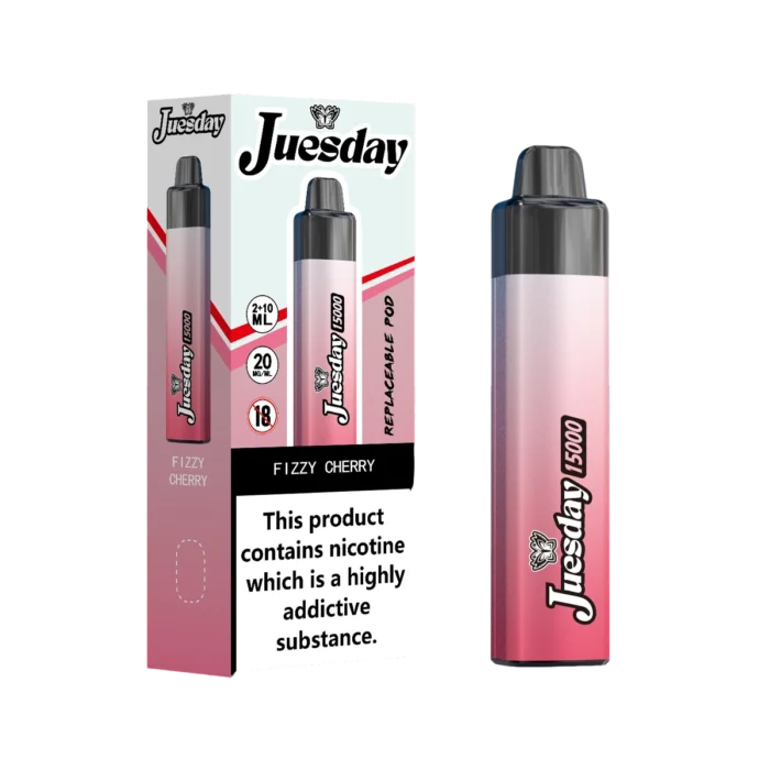 Juesday 15000 Puffs Prefilled Vape Kit- Fizzy Cherry