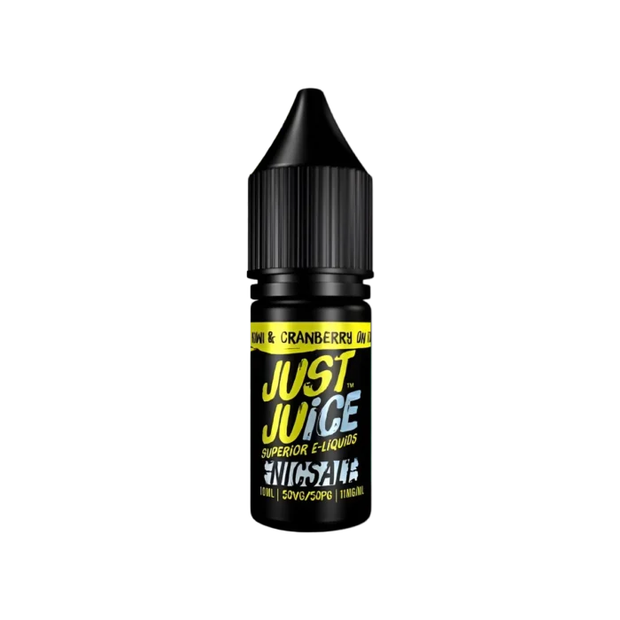 Kiwi Cranberry and Ice Just Juice Nic Salt E-Liquid