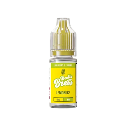 Lemon Ice Nic Salt E-Liquid by Double Brew 10ml