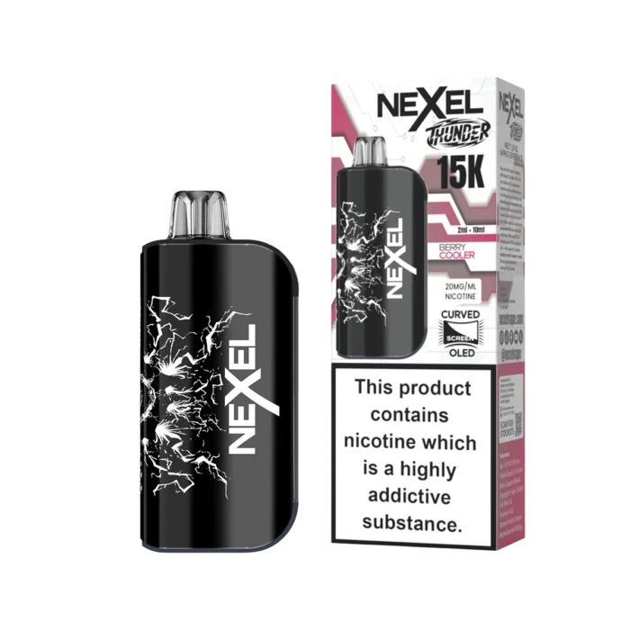 Nexel Thunder 15K Prefilled Pod Kit - Berry Cooler-2