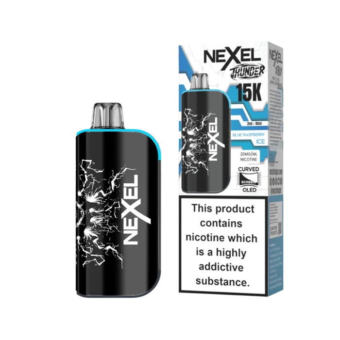 Nexel Thunder 15K Prefilled Pod Kit - Blue Raspberry Ice-2