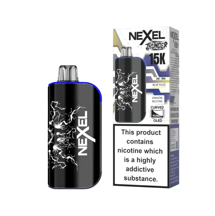 Nexel Thunder 15K Prefilled Pod Kit - Blue Razz Lemonade