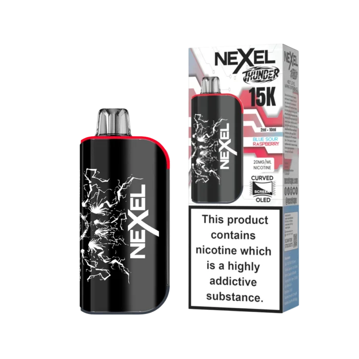 Nexel Thunder 15K Prefilled Pod Kit - Blue Sour Raspberry - 2