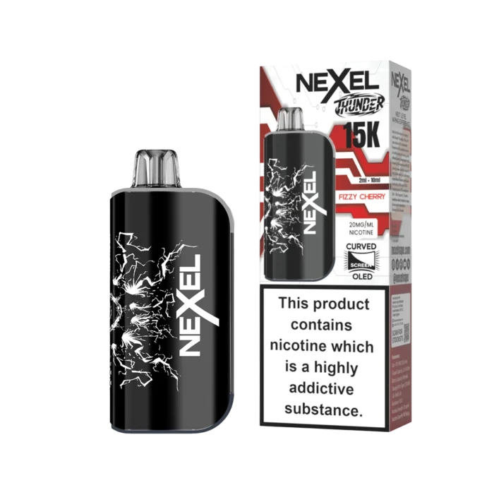 Nexel Thunder 15K Prefilled Pod Kit - Fizzy Cherry-2