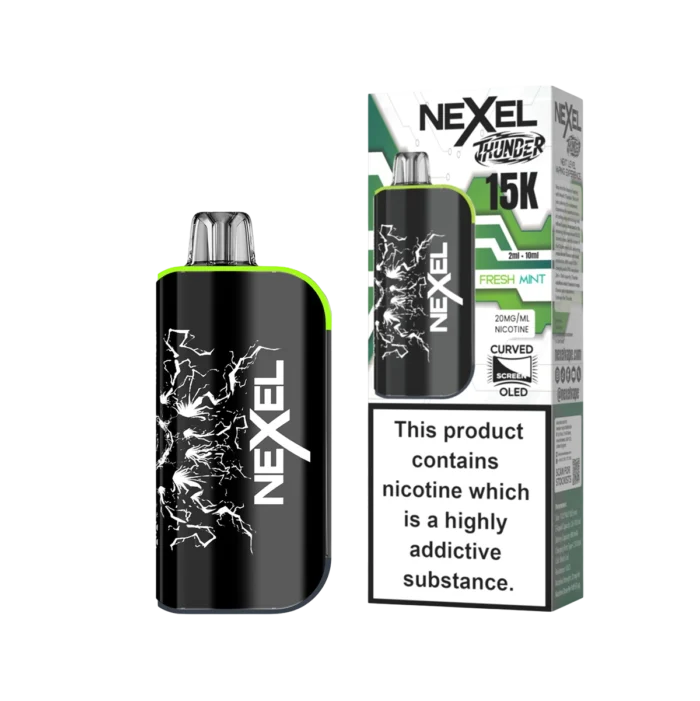 Nexel Thunder 15K Prefilled Pod Kit -Fresh Mint-2