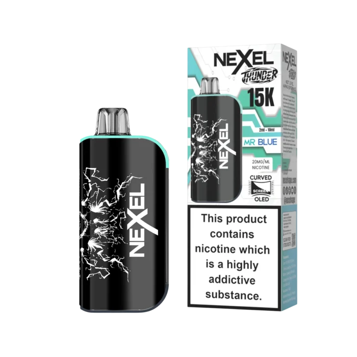 Nexel Thunder 15K Prefilled Pod Kit -Mr Blue-2