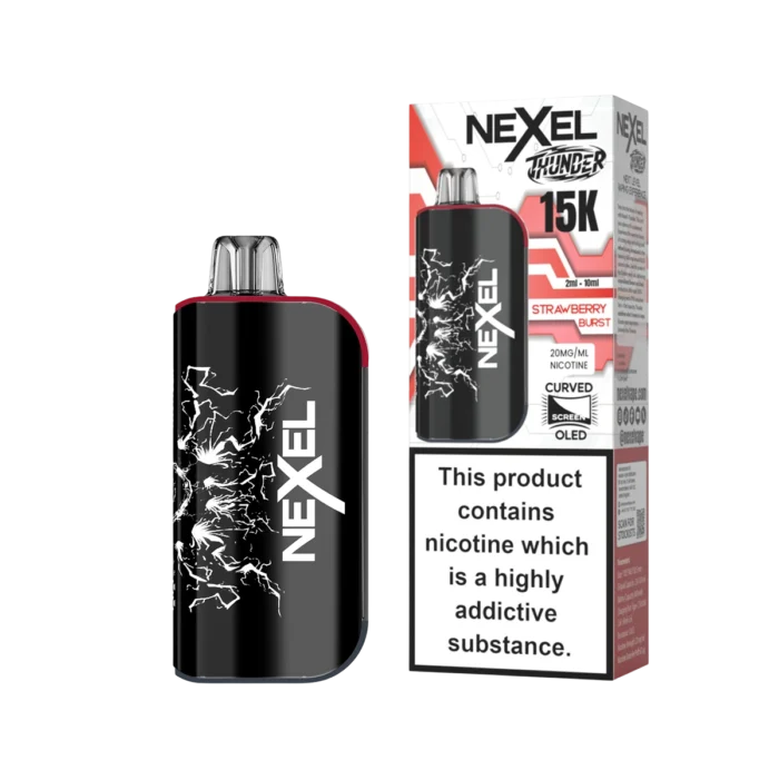 Nexel Thunder 15K Prefilled Pod Kit -Strawberry Burst-2