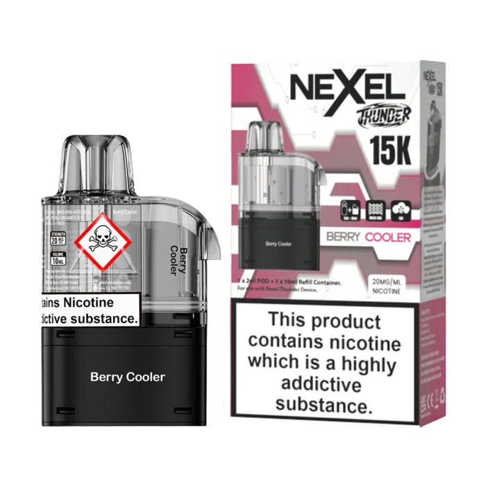 Nexel Thunder 15K Prefilled Pods - Berry Cooler-2