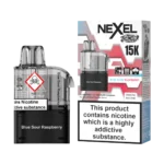 Nexel Thunder 15K Prefilled Pods - Blue Sour Raspberry-2