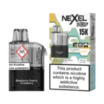 Nexel Thunder 15K Prefilled Pods - Blueberry Cherry Cranberry-2