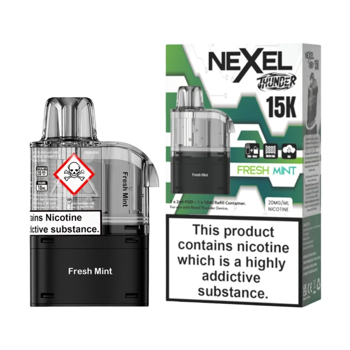 Nexel Thunder 15K Prefilled Pods - Fresh Mint-2