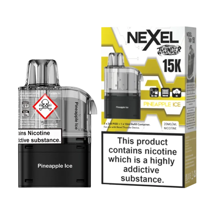 Nexel Thunder 15K Prefilled Pods - Pineapple Ice-2