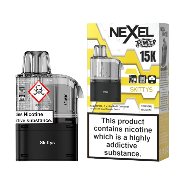 Nexel Thunder 15K Prefilled Pods - Skittys - 2