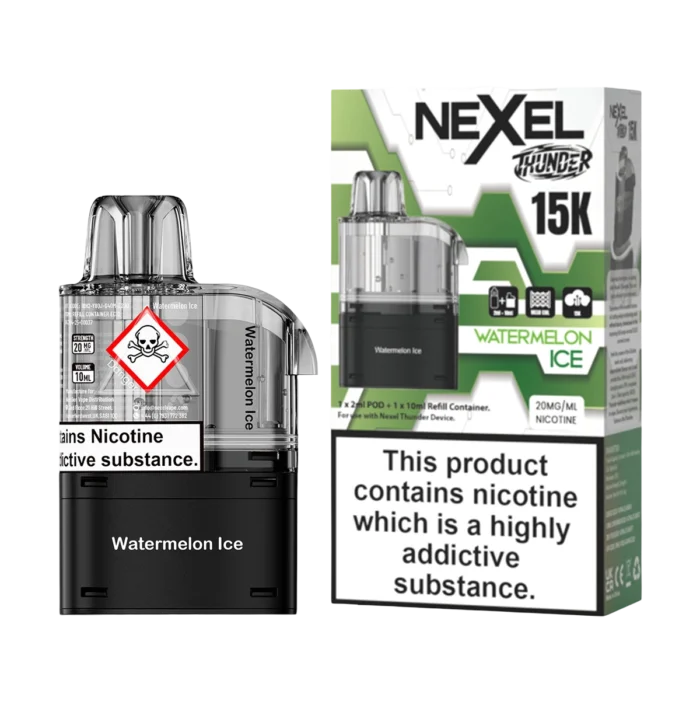 Nexel Thunder 15K Prefilled Pods - Watermelon Ice-2