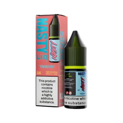 Peach Ice Nic Salt E-Liquid by Nasty Liq