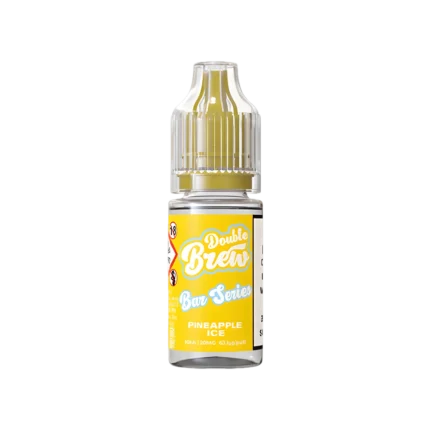 Pineapple Ice Nic Salt E-Liquid by Double Brew 10ml