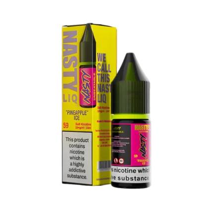 Pineapple Ice Nic Salt E-Liquid by Nasty Liq