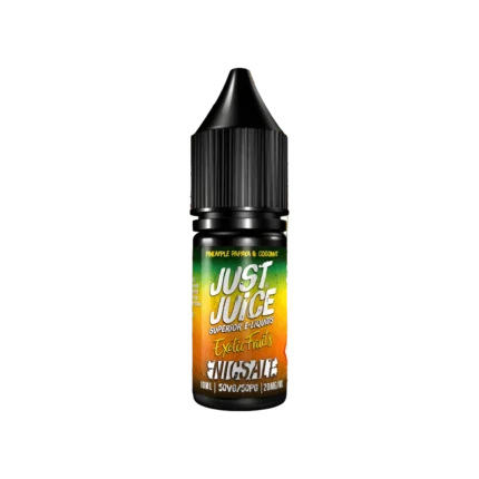Pineapple, Papaya and Coconut Exotic Fruits Nic Salt E-Liquid by Just Juice