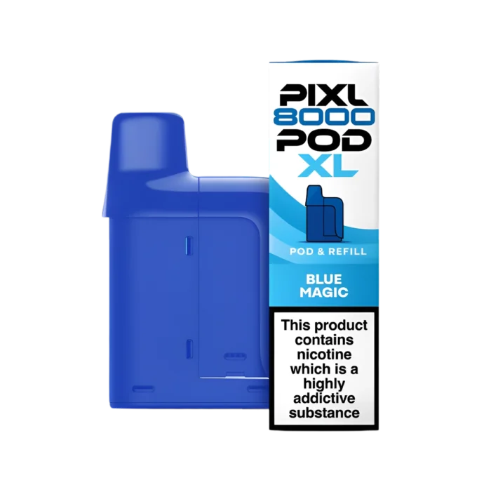 Pixl 8000 Prefilled Refill Pods Blue Magic
